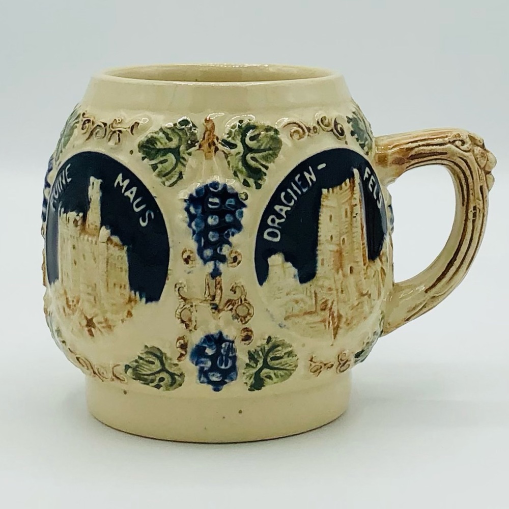 Castles of Germany Handmade Vintage Mug